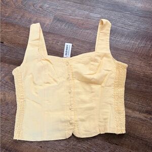 NWT old navy linen tank